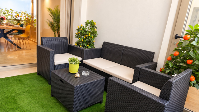 Appartement A21 · Terrasse meublée