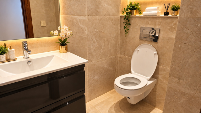 Appartement A21 · Toilettes