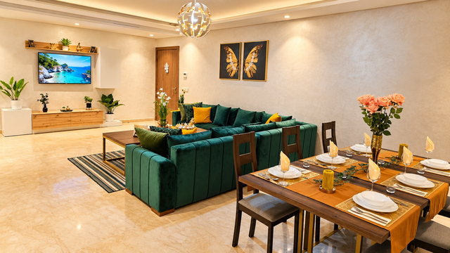 Appartement A31 · Salon et salle à manger