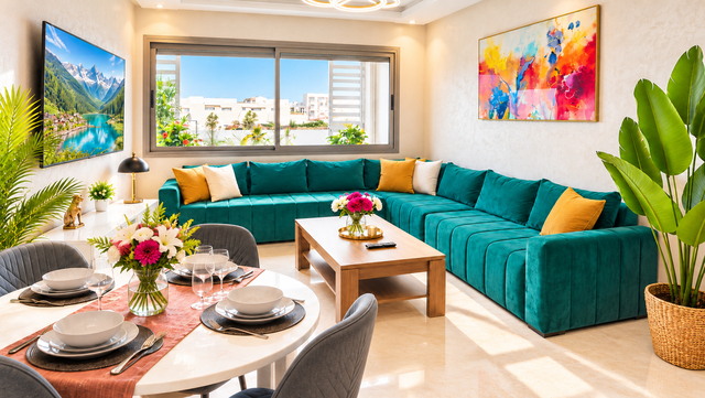 Appartement A37 · Salon et salle à manger