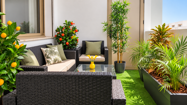 Appartement A37 · Terrasse meublée
