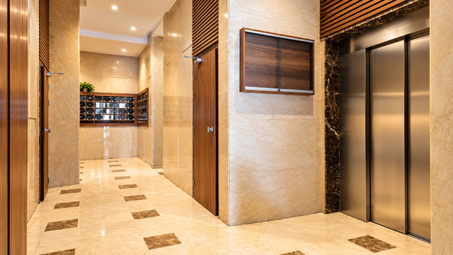 Appartement A37 · Palier de la résidence