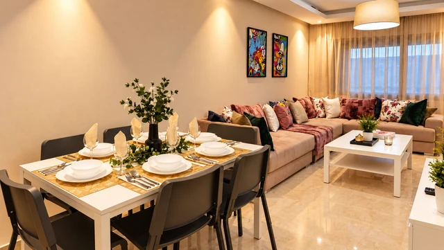 Appartement A47 · Salon et salle à manger