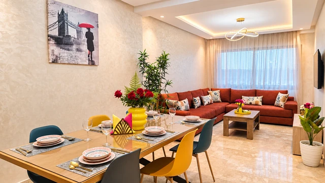 Appartement A48 · Salon et salle à manger